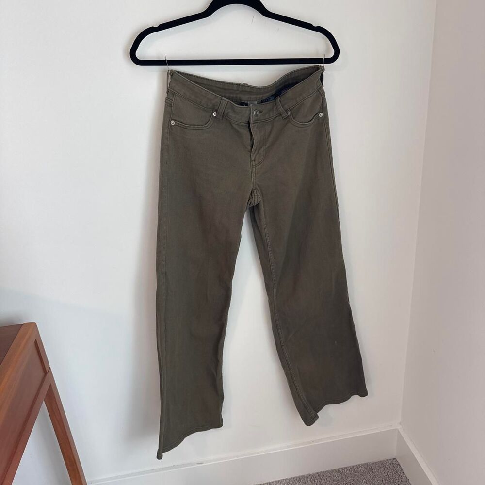 Olive Green Jeans